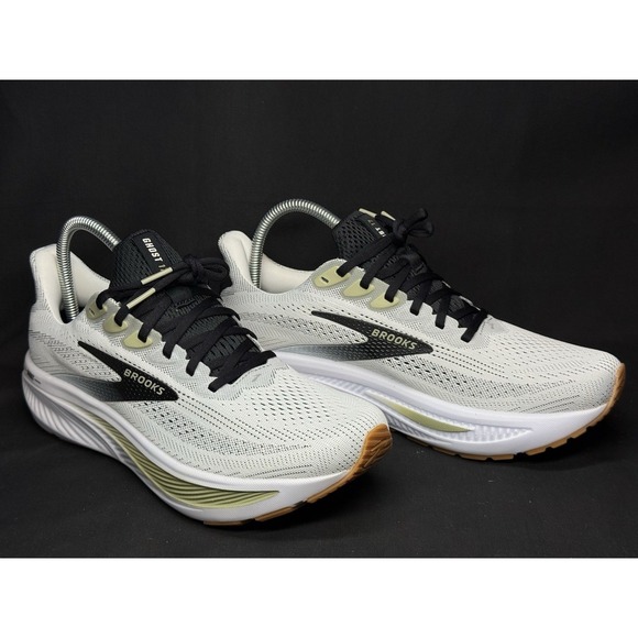 Brooks Other - Unisex M9 - Brooks Ghost 17 White Black Tea NEW Run/Walk Neutral‎